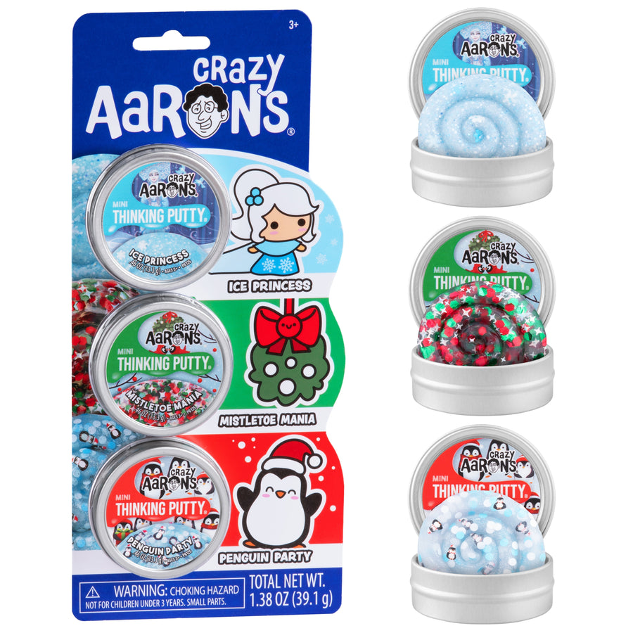 Christmas 2" Fidget Three Pack W8